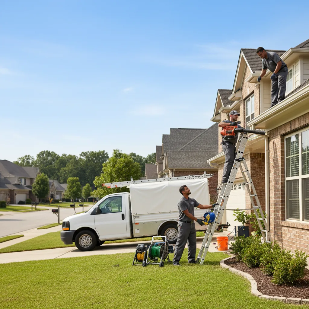 Home Gutter Service in Matteson, IL near me
